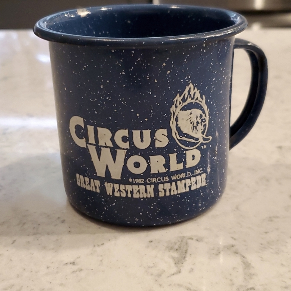 Vintage Circus World mug